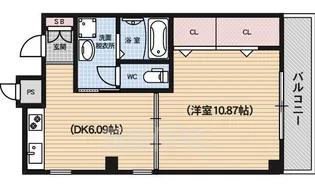 メディナ烏丸御池【5階】の間取り