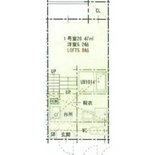 CRESTA【1階】の間取り