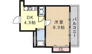 More五条【2階】の間取り