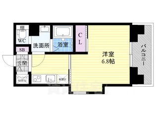 アクアプレイス京都洛南3【7階】の間取り