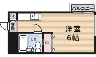 西田マンション【3階】の間取り