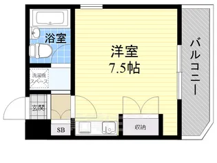 フォーラム都島内代駅前【5階】の間取り