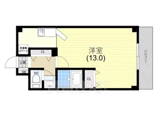 モンサンルージュ【3階】の間取り