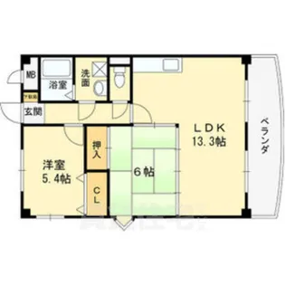 エスポワール南清水【3階】の間取り