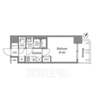 アドバンス名古屋シュテルン【9階】の間取り