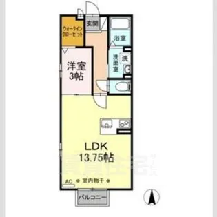 ポラリス B【2階】の間取り