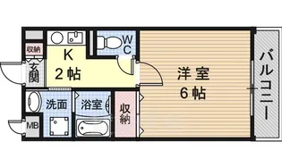 ココル プルミエ【4階】の間取り