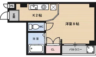 ハイムエルベ【2階】の間取り