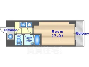 アルテハイム二条城【4階】の間取り