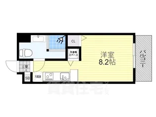 SK BUILDING-10【2階】の間取り