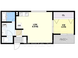大阪府松原市上田2丁目【アパート】の間取り