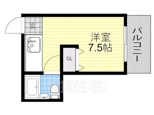 パレーシャル松崎【4階】の間取り