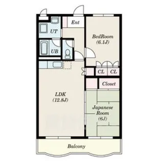 S-FORT新瑞橋【5階】の間取り