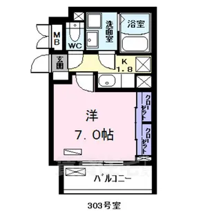 カーサ・エスペランサ【3階】の間取り