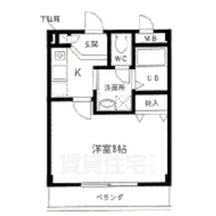 ラルジュ柳森【3階】の間取り