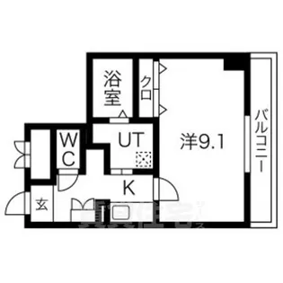 「ラポルテ古都音」【1階】の間取り