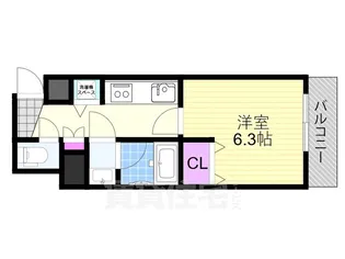 1Kの間取り画像