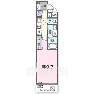 アビィ ロード【3階】の間取り