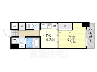 エンゼルプラザ大津長等【2階】の間取り