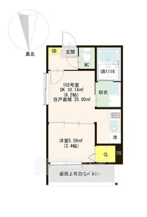 KayOto residence 久世上久世町【1階】の間取り