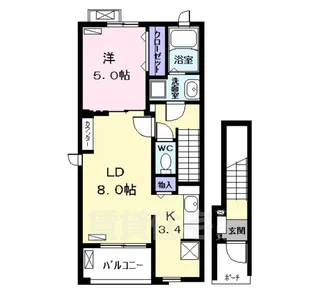 アーバン・レジデンス【2階】の間取り