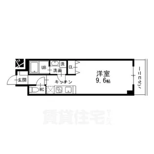 シーム・ドエル筒井【3階】の間取り