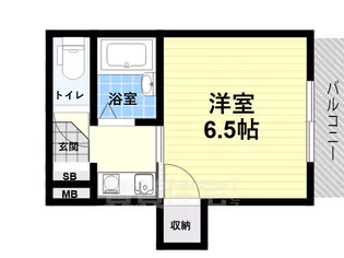 松本ハイツ【2階】の間取り
