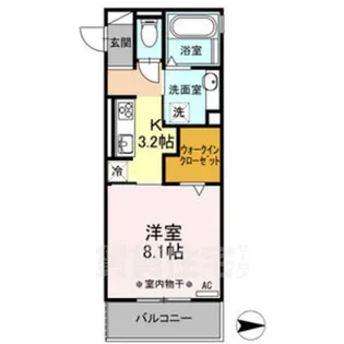 WING KASUGAI【3階】の間取り