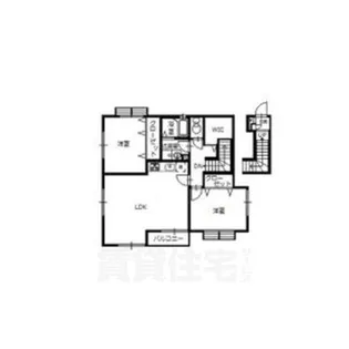 アンプルール リーブル Belay【2階】の間取り