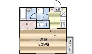 エルム池園【2階】の間取り