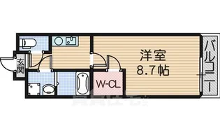 フジパレス尼崎西難波【3階】の間取り