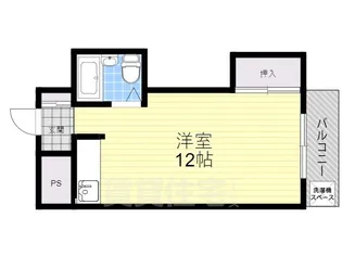 メゾンクレール【2階】の間取り
