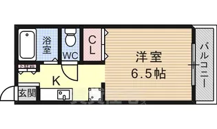 ラルゴ藤井寺【1階】の間取り