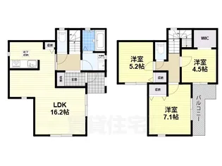 奈良県御所市鴨口町【一戸建】の間取り