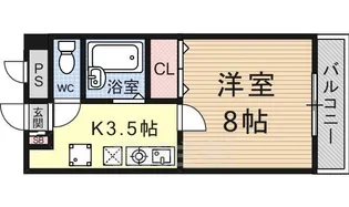 メゾンYOU&I【4階】の間取り