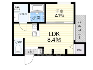 シーエムセット【2階】の間取り