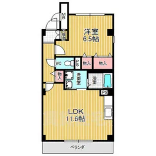 アバンス【3階】の間取り