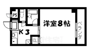 Stable梅津【2階】の間取り