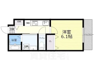 リアコート下新庄【3階】の間取り