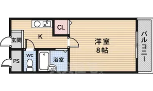 ジュネス丸池B棟【4階】の間取り