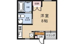 KASIN【1階】の間取り