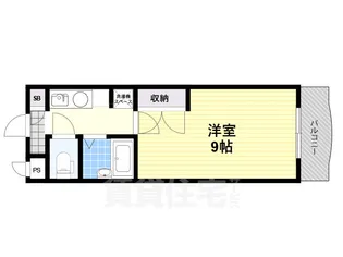 バーリオ222【4階】の間取り