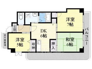 アルファワン【3階】の間取り