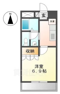 アパルトマン【2階】の間取り