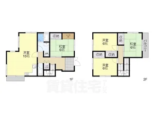 滋賀県大津市一里山5丁目【一戸建】の間取り