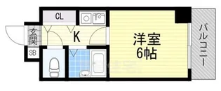 1Kの間取り画像