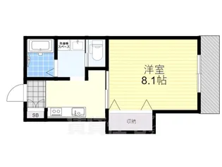 ルシェリア桜ヶ丘【1階】の間取り