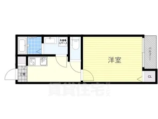 1Kの間取り画像