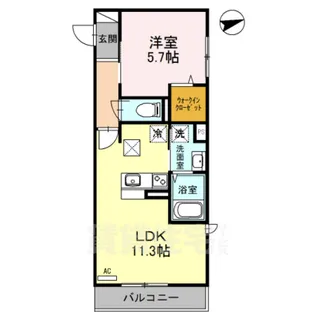 ベルヴェール【3階】の間取り