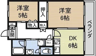 アーバンレジデンス吹上【2階】の間取り